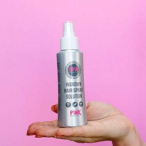 PINK Ingrown Hair Spray Solution